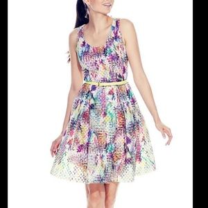 New York & Company Watercolor Dress